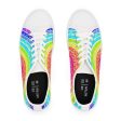 Big Rainbow Women s Low Top Sneakers For Discount