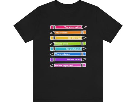 Mantra Pencils: Unisex Jersey Short Sleeve Tee on Sale