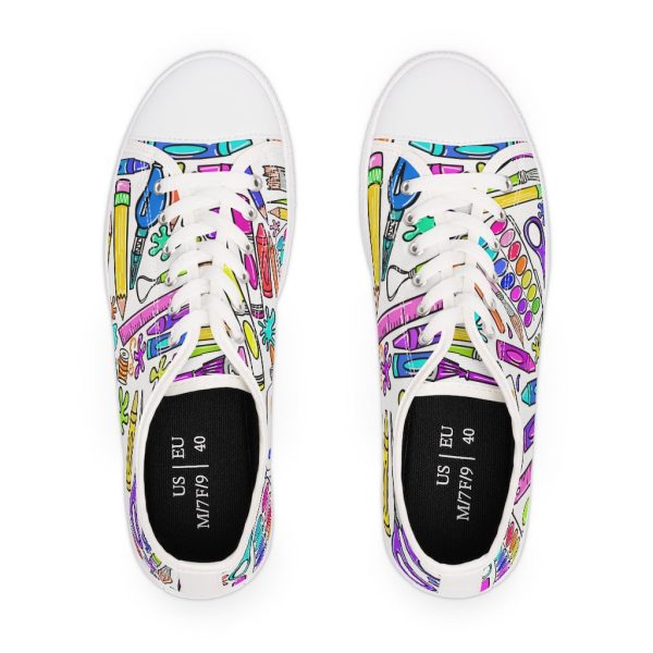 Art Supplies Women s Low Top Sneakers Online Sale