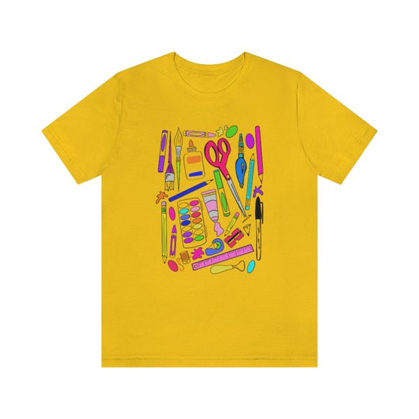 Art Supplies: Unisex Jersey Short Sleeve Tee For Discount