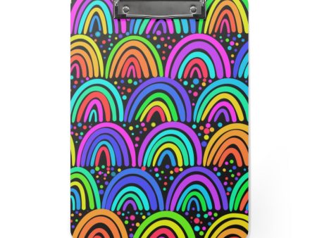 Black Rainbow Clipboard Hot on Sale