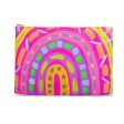 Pink Rainbows Accessory Pouch Online Hot Sale