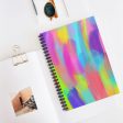 Paint Strokes Spiral Notebook - Ruled Line Online Sale