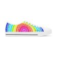 Big Rainbow Women s Low Top Sneakers For Discount