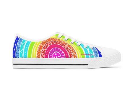 Big Rainbow Women s Low Top Sneakers For Discount