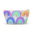 Rainbow Accessory Pouch w T-bottom Sale