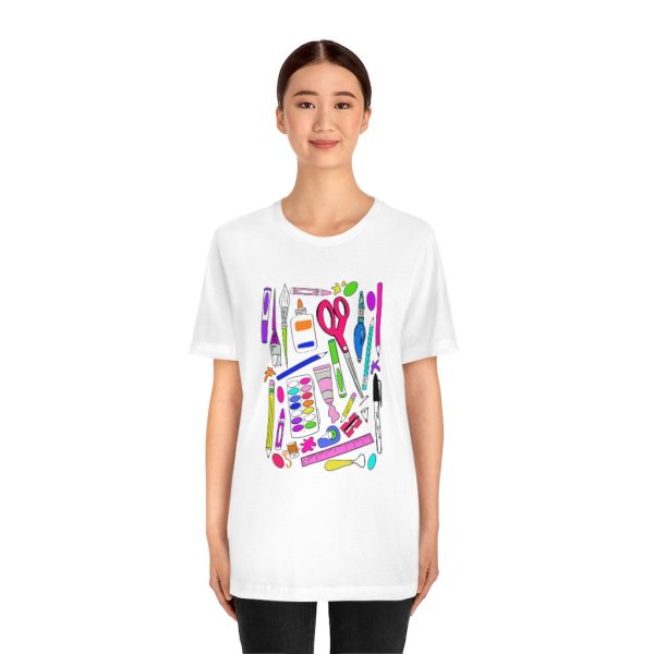 Art Supplies: Unisex Jersey Short Sleeve Tee For Discount