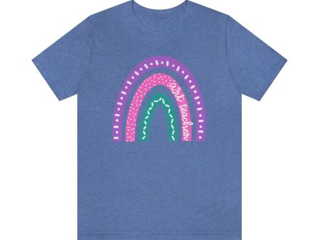 Art Teacher Rainbow: Unisex Jersey Short Sleeve Tee Online Sale