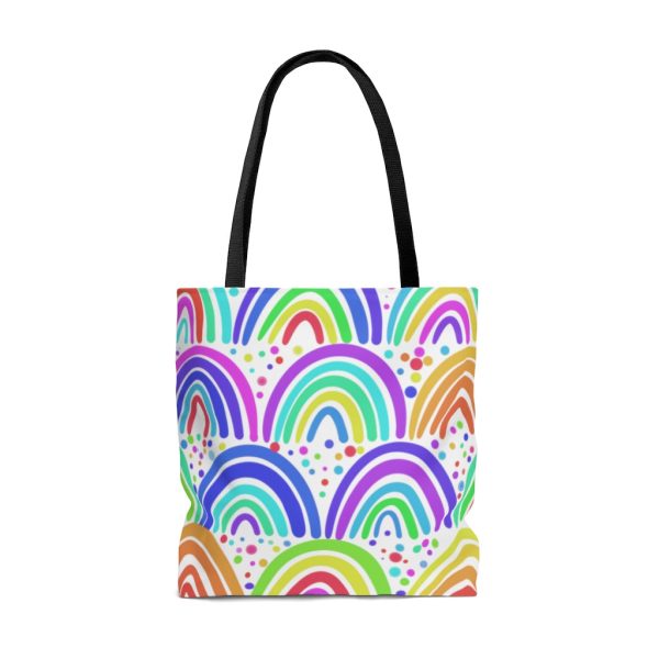 White Rainbows AOP Tote Bag Supply