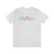 Difference Maker Watercolor Rainbow Unisex Jersey Short Sleeve Tee Online