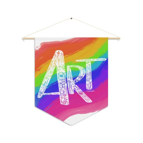 Rainbow Art Pennant Discount