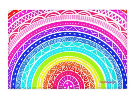 Neon Rainbow Area Rugs For Discount