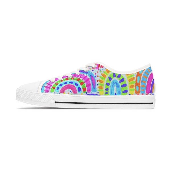 Painted Rainbow Women s Low Top Sneakers Online