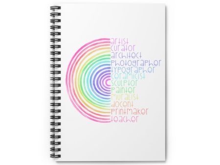 Art Careers Spiral Notebook - Ruled Line Supply