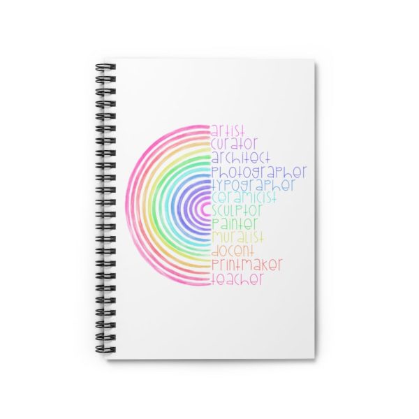 Art Careers Spiral Notebook - Ruled Line Supply