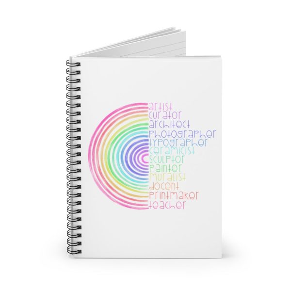 Art Careers Spiral Notebook - Ruled Line Supply