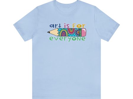 Art is for Everyone Unisex Jersey Short Sleeve Tee Online now