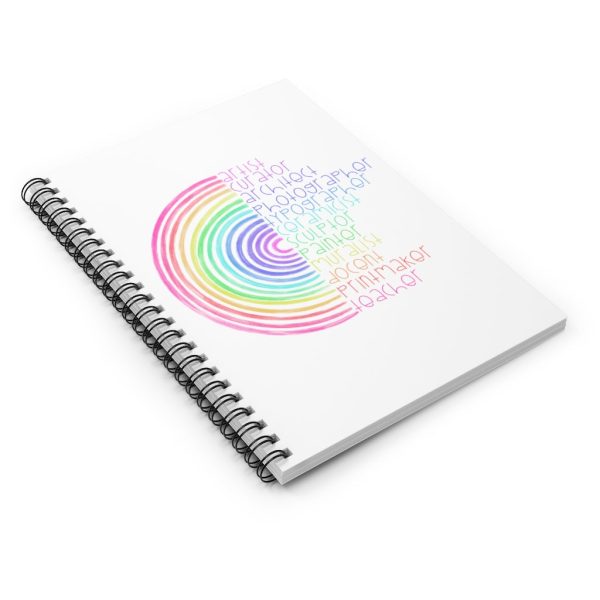 Art Careers Spiral Notebook - Ruled Line Supply