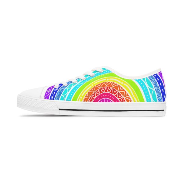 Big Rainbow Women s Low Top Sneakers For Discount