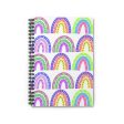 White Rainbows Spiral Notebook - Ruled Line Sale