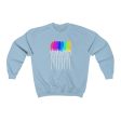 White Rainbow Brushes: Unisex Heavy Blend™ Crewneck Sweatshirt Online