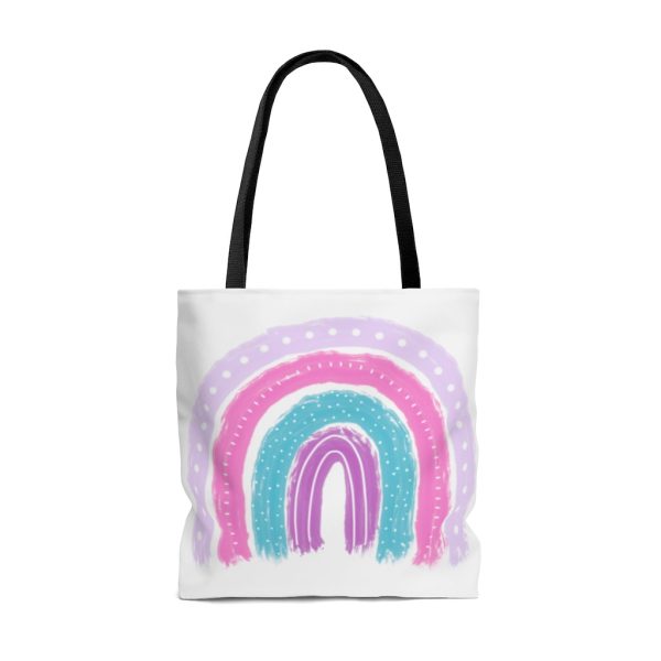 Watercolor Rainbow AOP Tote Bag Sale