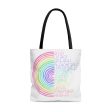 Rainbow Careers AOP Tote Bag Sale