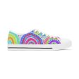 Painted Rainbow Women s Low Top Sneakers Online