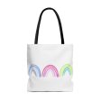 Watercolor Rainbows AOP Tote Bag Online Hot Sale