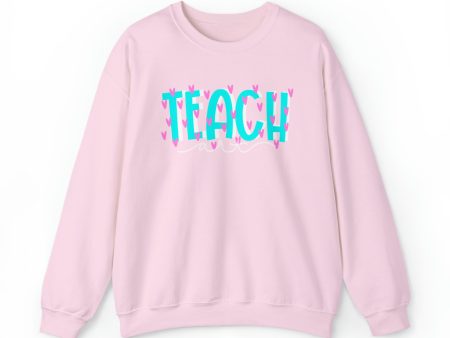 TEACH Art Unisex Heavy Blend™ Crewneck Sweatshirt Sale