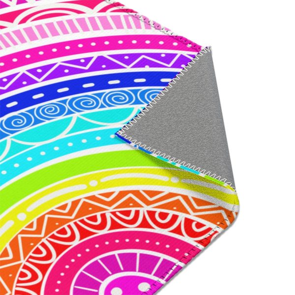 Neon Rainbow Area Rugs For Discount