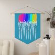 Rainbow Paint Brushes Pennant Online Hot Sale