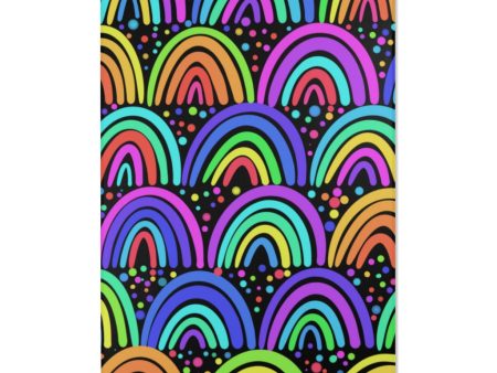 Black Rainbows Area Rugs Hot on Sale