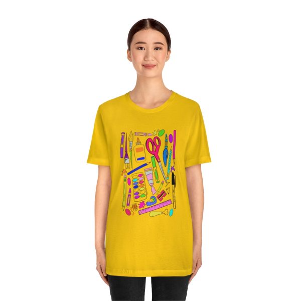 Art Supplies: Unisex Jersey Short Sleeve Tee For Discount