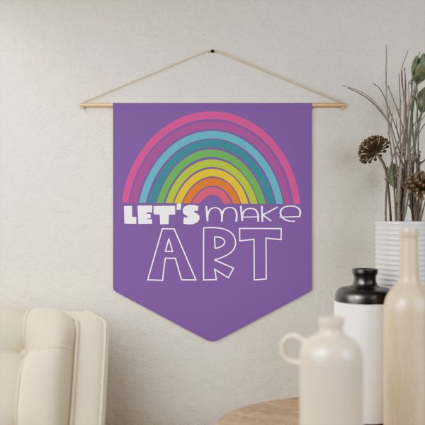 Lets Make Art Pennant Online Sale