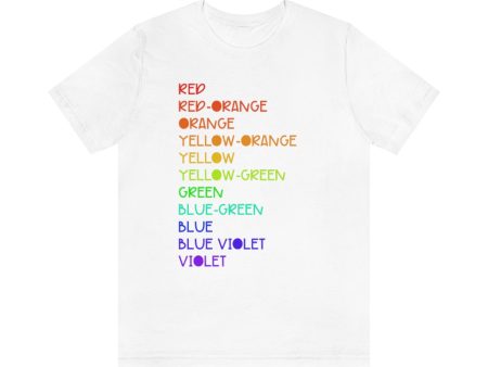 Colors: Unisex Jersey Short Sleeve Tee For Sale