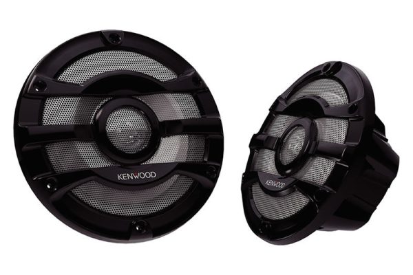 Kenwood KFC-2053MRB 8  Marine 2-way 2 Speakers For Discount