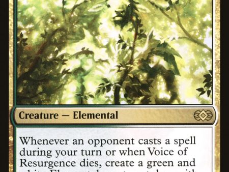 Voice of Resurgence [Double Masters] Hot on Sale