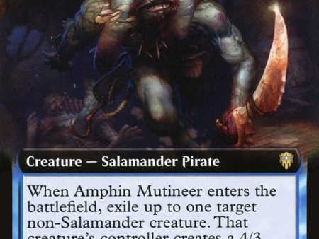 Amphin Mutineer (Extended Art) [Commander Legends] Online now