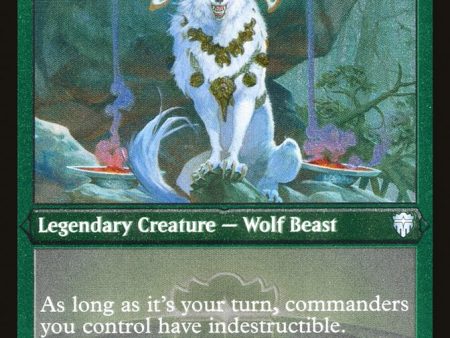 Anara, Wolvid Familiar (Etched) [Commander Legends] Online Hot Sale