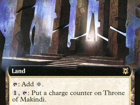 Throne of Makindi (Extended Art) [Zendikar Rising] Supply