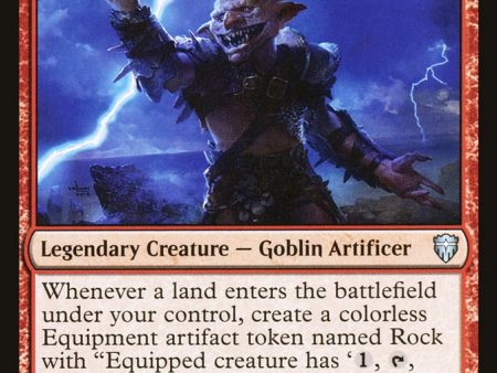 Toggo, Goblin Weaponsmith [Commander Legends] Online Hot Sale