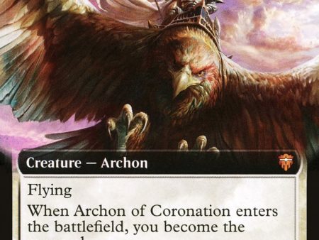 Archon of Coronation (Extended Art) [Commander Legends] Supply