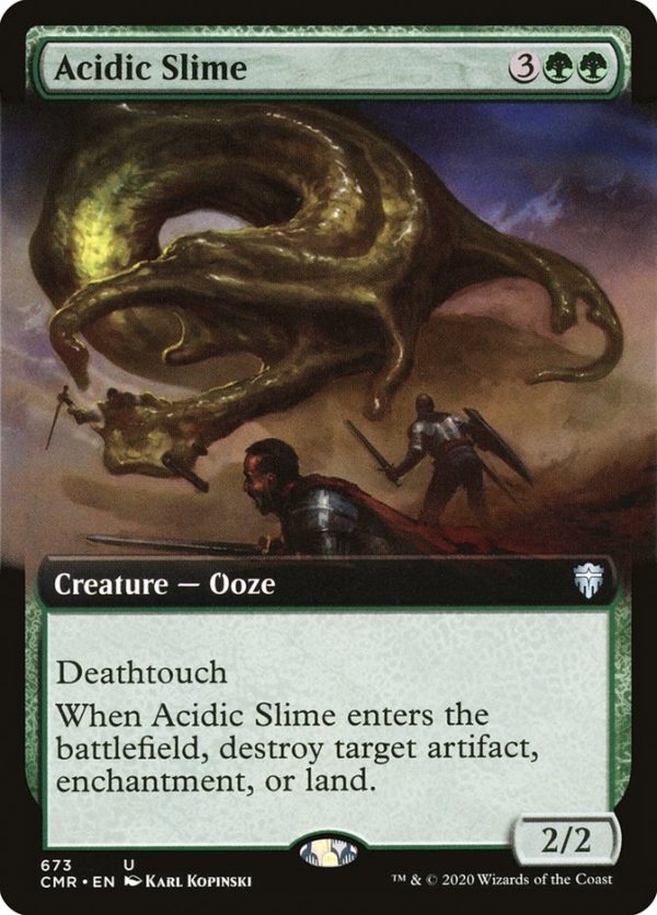 Acidic Slime (Extended Art) [Commander Legends] Supply