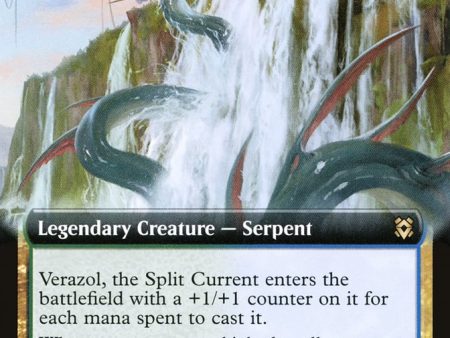 Verazol, the Split Current (Extended Art) [Zendikar Rising] Online