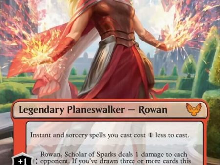 Rowan, Scholar of Sparks    Will, Scholar of Frost (Borderless) [Strixhaven: School of Mages] Hot on Sale