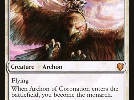 Archon of Coronation [Commander Legends] Sale