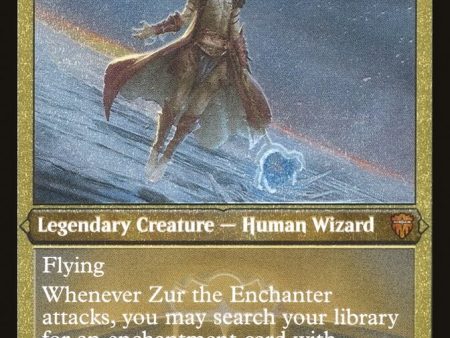 Zur the Enchanter (Etched) [Commander Legends] Cheap