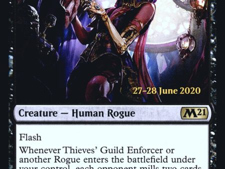 Thieves  Guild Enforcer [Core Set 2021 Prerelease Promos] Fashion