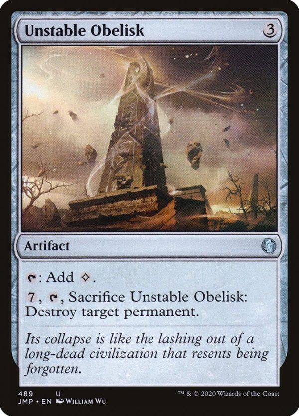 Unstable Obelisk [Jumpstart] Online Sale